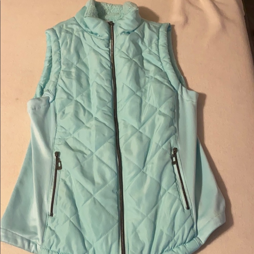 Medium warm teal vest